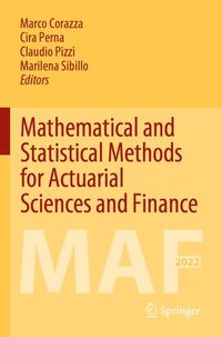 bokomslag Mathematical and Statistical Methods for Actuarial Sciences and Finance