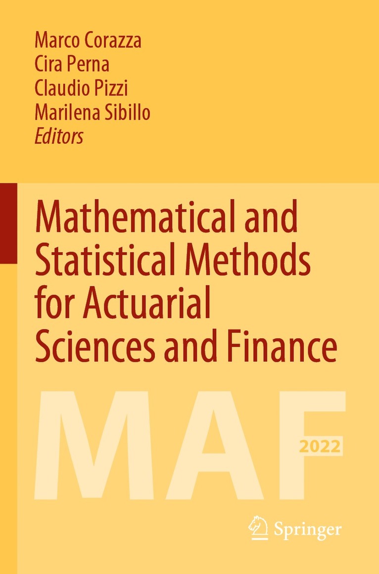 Mathematical and Statistical Methods for Actuarial Sciences and Finance 1