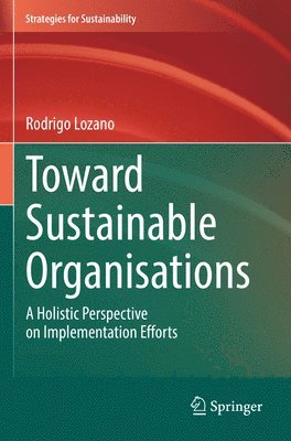 bokomslag Toward Sustainable Organisations