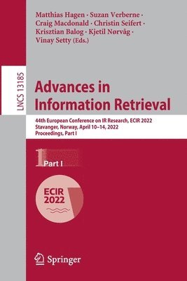 bokomslag Advances in Information Retrieval