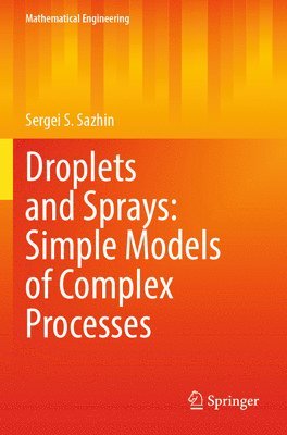 bokomslag Droplets and Sprays: Simple Models of Complex Processes