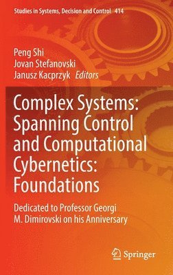 bokomslag Complex Systems: Spanning Control and Computational Cybernetics: Foundations