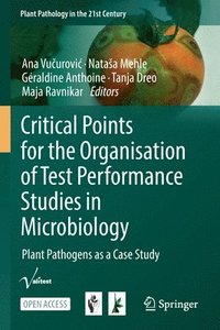 bokomslag Critical Points for the Organisation of Test Performance Studies in Microbiology