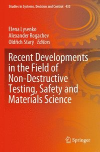 bokomslag Recent Developments in the Field of Non-Destructive Testing, Safety and Materials Science