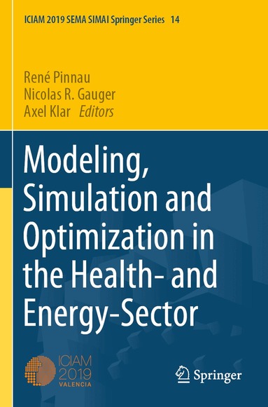 René Pinnau, Nicolas R. Gauger, Axel Klar - Modeling, Simulation and Optimization in the Health- and Energy-Sector, Häftad