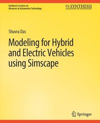 bokomslag Modeling for Hybrid and Electric Vehicles Using Simscape