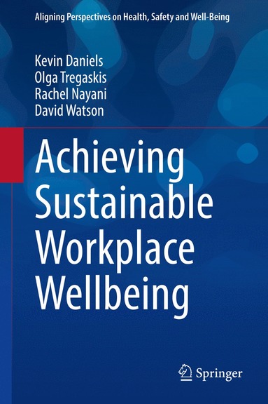 bokomslag Achieving Sustainable Workplace Wellbeing