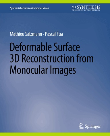 Mathieu Salzmann, Pascal Fua - Deformable Surface 3D Reconstruction from Monocular Images, Häftad