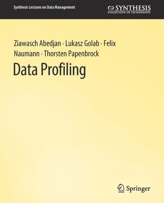 Ziawasch Abedjan, Lukasz Golab, Felix Naumann, Thorsten Papenbrock - Data Profiling, Häftad