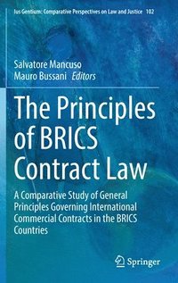 bokomslag The Principles of BRICS Contract Law