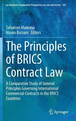 bokomslag The Principles of BRICS Contract Law