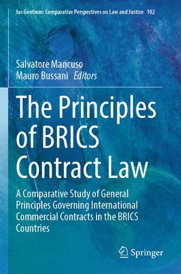 bokomslag The Principles of BRICS Contract Law