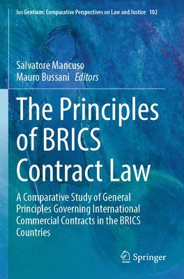 Salvatore Mancuso, Mauro Bussani - Principles of BRICS Contract Law, Häftad