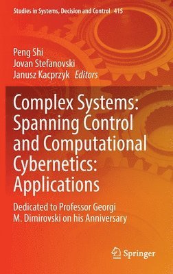 Complex Systems: Spanning Control and Computational Cybernetics: Applications 1