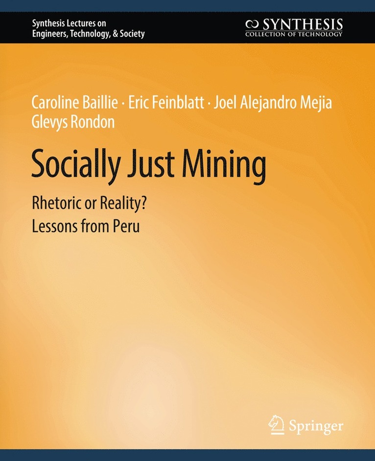 Jordan Aitken, Rita Armstrong, Vicki Bilro, Andy Fourie, Kylie Macpherson, Caroline Baillie - Socially Just Mining, Häftad