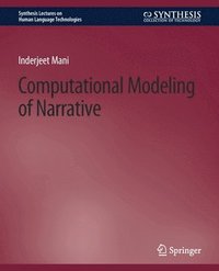 bokomslag Computational Modeling of Narrative