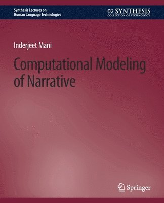 bokomslag Computational Modeling of Narrative