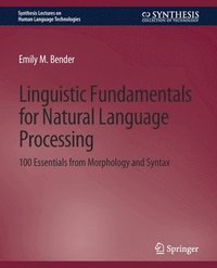 bokomslag Linguistic Fundamentals for Natural Language Processing