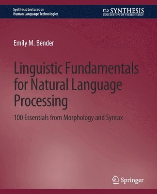 Linguistic Fundamentals for Natural Language Processing 1