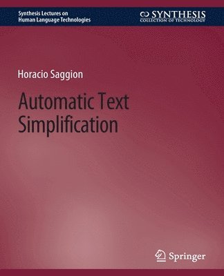 Automatic Text Simplification 1