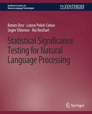 bokomslag Statistical Significance Testing for Natural Language Processing