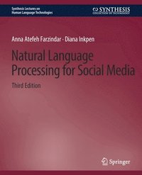 bokomslag Natural Language Processing for Social Media, Third Edition
