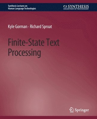 Finite-State Text Processing 1