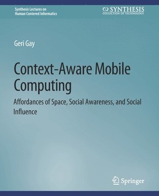 bokomslag Context-Aware Mobile Computing