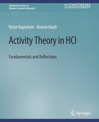 bokomslag Activity Theory in HCI