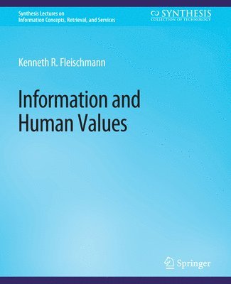 bokomslag Information and Human Values