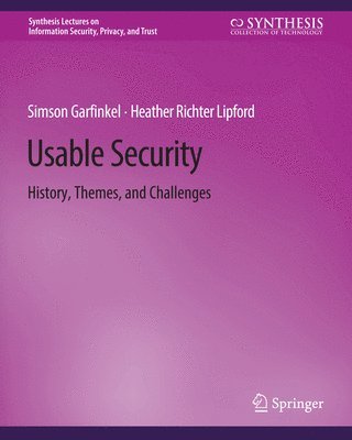 bokomslag Usable Security