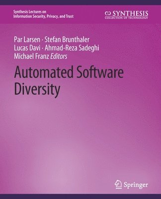 bokomslag Automated Software Diversity