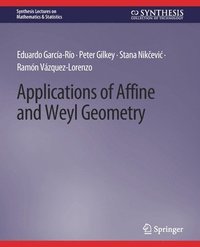 bokomslag Applications of Affine and Weyl Geometry