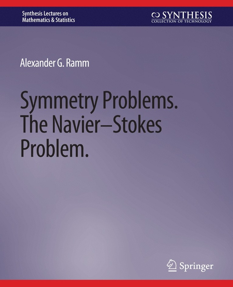 Alexander G. Ramm - Symmetry Problems, Häftad