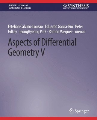 bokomslag Aspects of Differential Geometry V