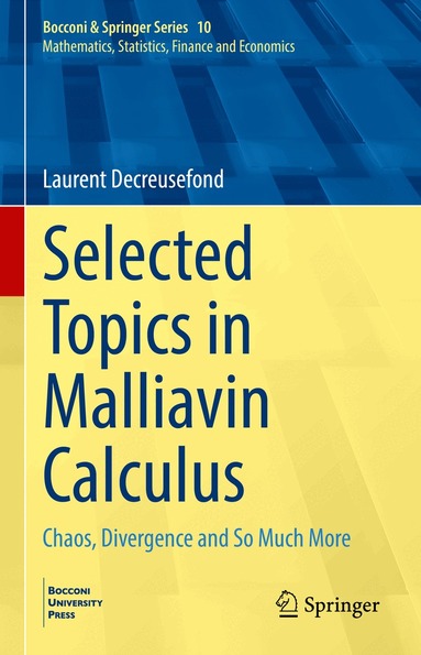 Laurent Decreusefond - Selected Topics in Malliavin Calculus, Inbunden
