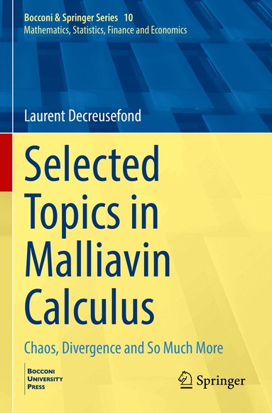 Laurent Decreusefond - Selected Topics in Malliavin Calculus, Häftad