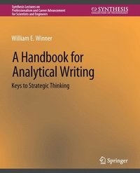 bokomslag A Handbook for Analytical Writing