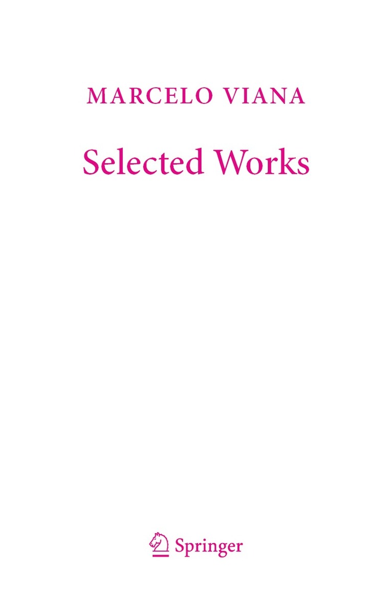 Marcelo Viana - Selected Works 1