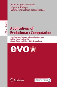 bokomslag Applications of Evolutionary Computation