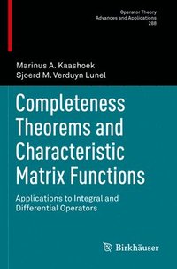bokomslag Completeness Theorems and Characteristic Matrix Functions
