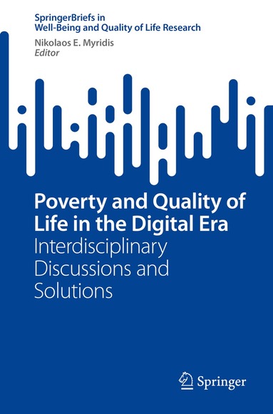 Nikolaos E. Myridis - Poverty and Quality of Life in the Digital Era, Häftad