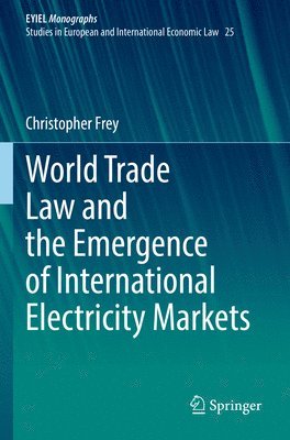 bokomslag World Trade Law and the Emergence of International Electricity Markets