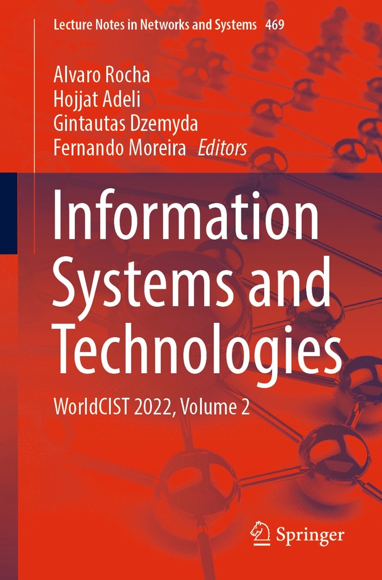 Alvaro Rocha, Hojjat Adeli, Gintautas Dzemyda, Fernando Moreira - Information Systems and Technologies, Häftad
