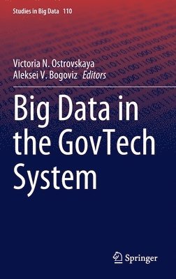 bokomslag Big Data in the GovTech System
