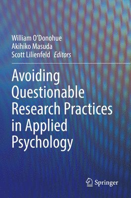 bokomslag Avoiding Questionable Research Practices in Applied Psychology