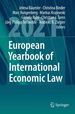 bokomslag European Yearbook of International Economic Law 2021