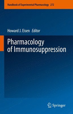 bokomslag Pharmacology of Immunosuppression