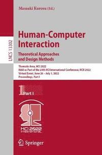 bokomslag Human-Computer Interaction. Theoretical Approaches and Design Methods