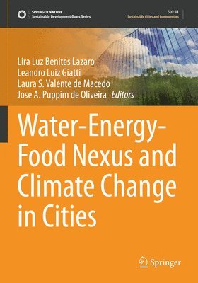 bokomslag Water-Energy-Food Nexus and Climate Change in Cities